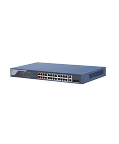 Hikvision DS-3E1326P-EI 24-port 100Mbps smart managed PoE+ switch (Dual Gb...