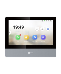 HIKVISION DS-KH8350-WTE1 7" Touch Screen Indoor Station (Metal)