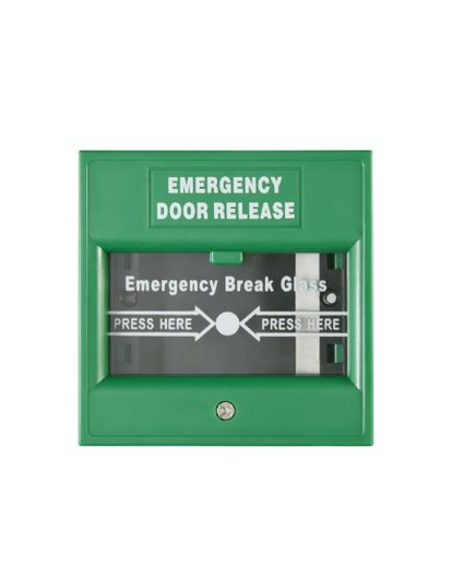 Hikvision DS-K7PEB Emergency Break Glass Box Green