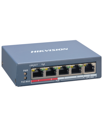Hikvision DS-3E1105P-EI 4 Port PoE+ Switch (Smart Managed)