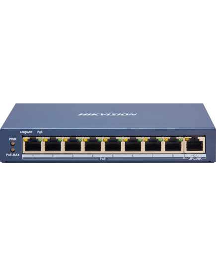 Hikvision DS-3E1309P-EI 8-ports 100Mbps smart managed PoE+ switch