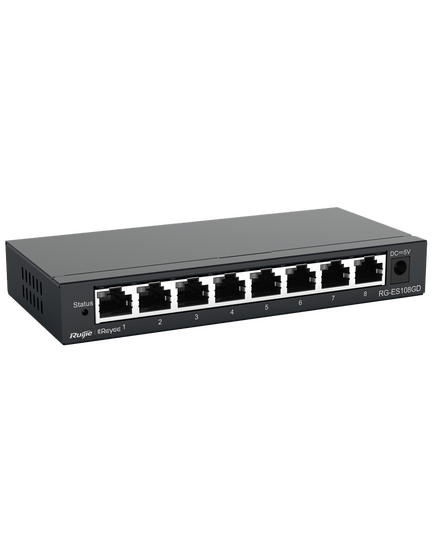 Ruijie RG-ES108GD 8 Port Gigabit Unmanaged Non-POE Switch
