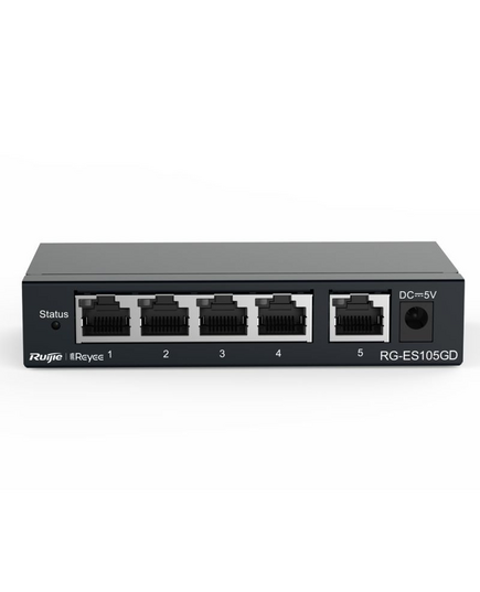Ruijie RG-ES105GD 5 Port Gigabit Unmanaged Non-PoE Switch